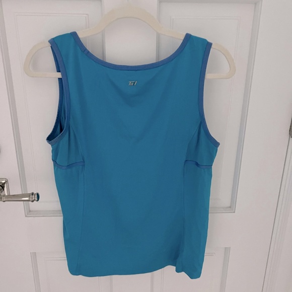 Tail athletic wear VINTAGE Blue Tennis Athletic Tank Top Small - Picture 4 of 10
